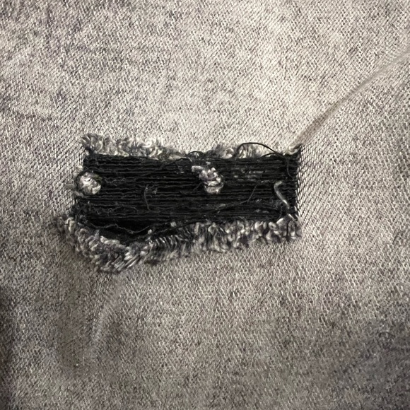 L&B GREY WASH FLARE JEANS W RIPS-NWT-NEW ITEM! - Picture 6 of 7